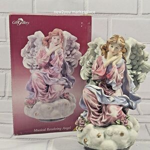 VGT Gift Gallery rotating MusicaL Angel Tested Working Colorful With Box Melody